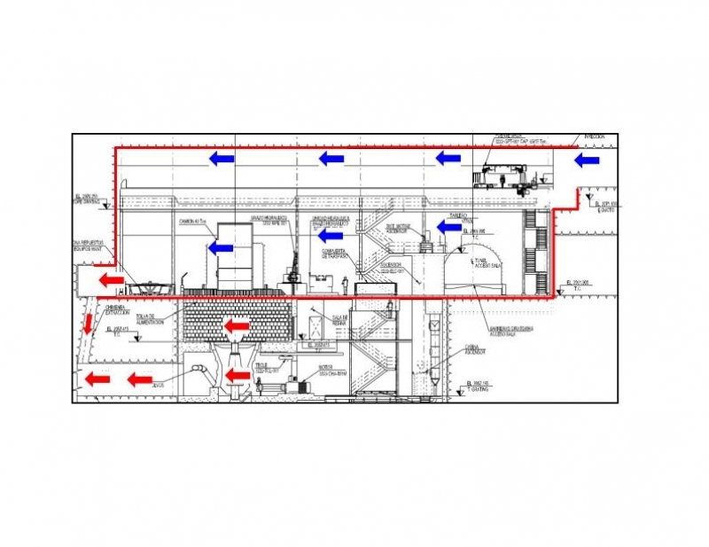 » Ventilación en Minería Subeterránea, Codelco DET Dacita - 2013